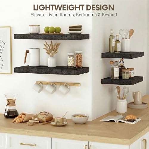 10" Deep Floating Shelves (2 Count)