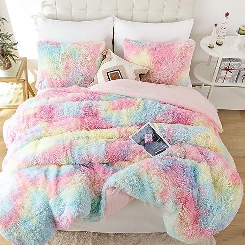 Fluffy Full Size Comforter Set
