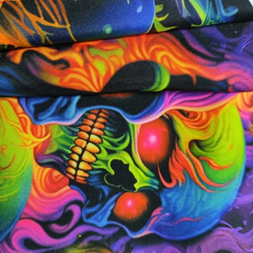 Skull Blacklight Wall Art