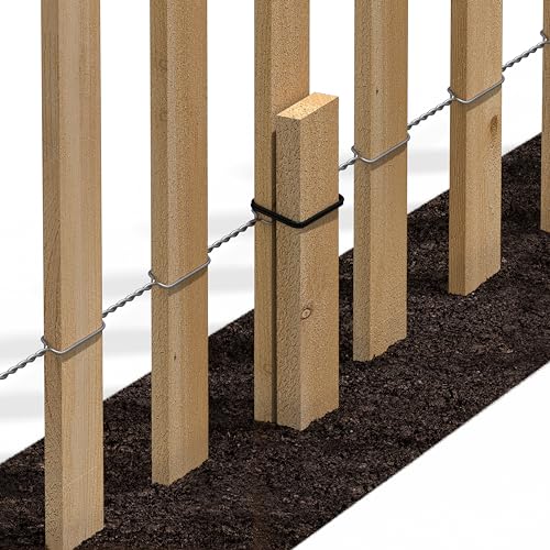 Cedar Wood Garden Picket Fence (6 Count)