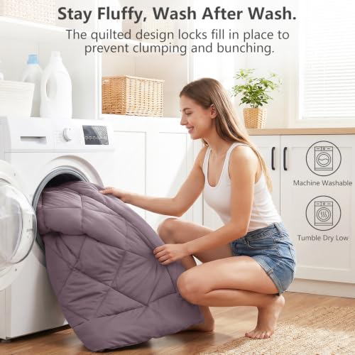 Full Size Comforter Sets Dusty Purple