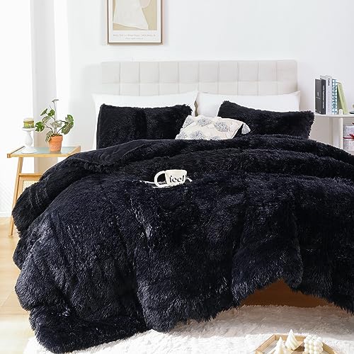 Fluffy Queen Comforter Set