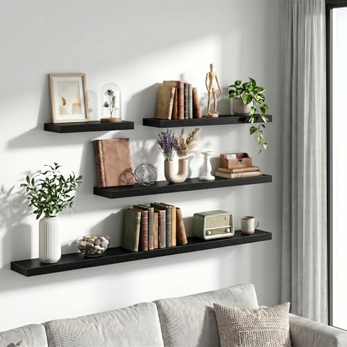 40 Inch Floating Shelves Wall Mounted for Display (2 Count)