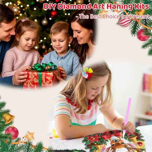 Christmas Hanging Diamond Art Kits for Adult