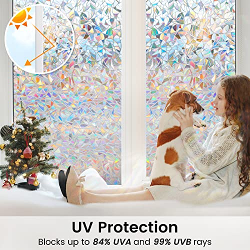 Stained Glass Window Privacy Film (19.1406 Sq Ft)