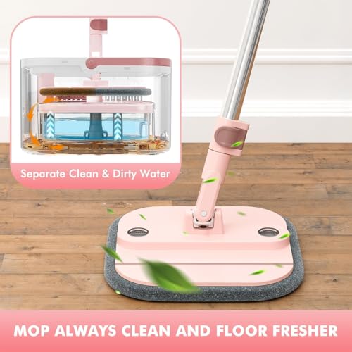 Spin Mop and Bucket System Kit (6 Count)