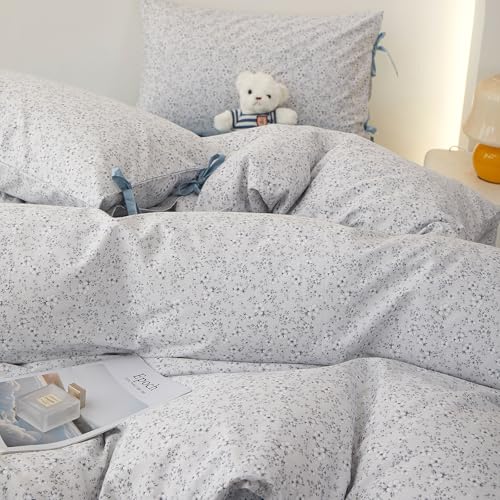 Vintage Cottagecore Comforter Botanial Flowers King Comforter Set