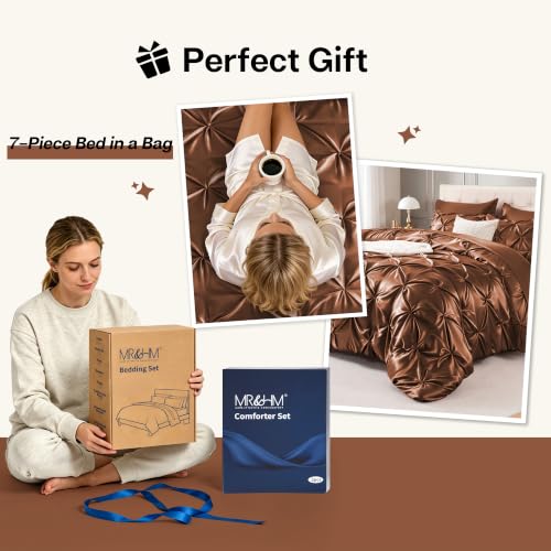 Satin California King Comforter Set