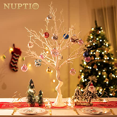Artificial White Tree Branch for Christmas