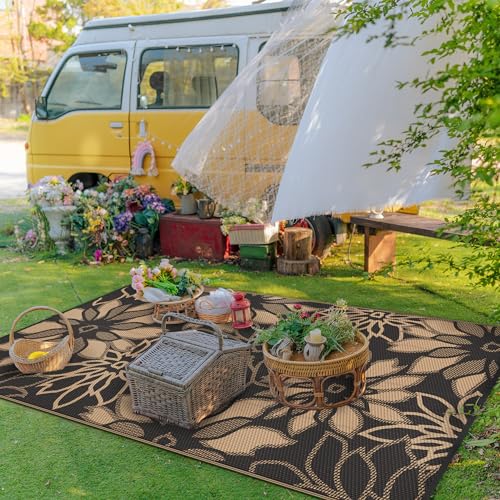 Outdoor Rug Waterproof Plastic Rugs for Patio