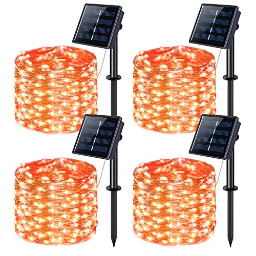 4 Pack Solar Halloween Lights (132 Foot)