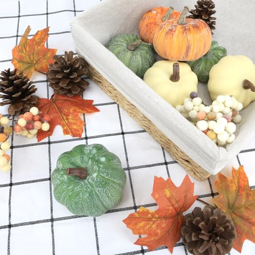 15 PCS Mini Pumpkin Decor (15 Count)