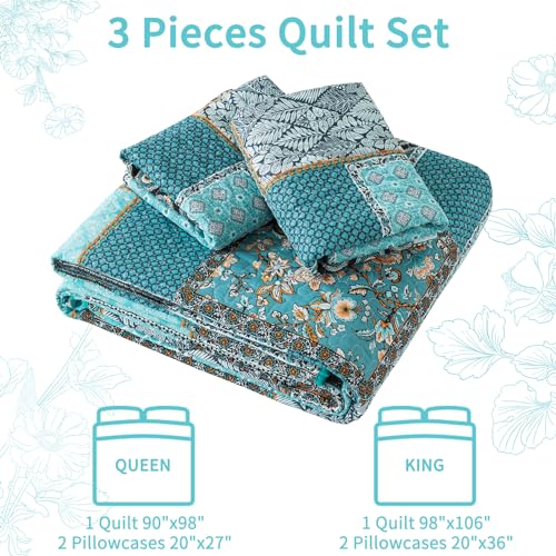 Cotton Quilt Queen Size Bedding Set