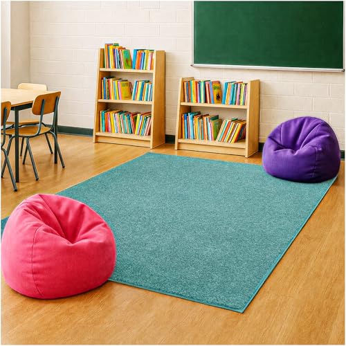 Soft & Colorful 12' x 15' Kids Classroom Area Rug