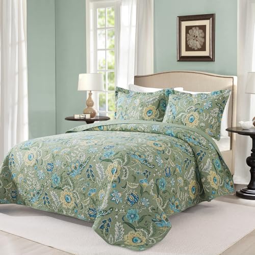 Farmhouse Queen Quilt Bedding Set