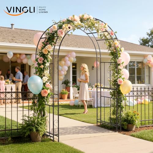Garden Arbor Double Layer Arch Archway for Wedding Ceremony Party