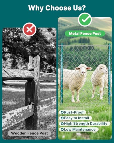 Fence Posts 4.8 Feet (16 Count)
