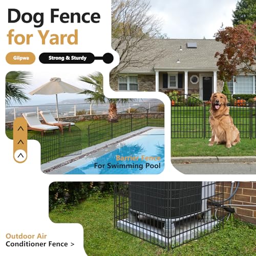 10 Panels Garden Fencing Animal Barrier with Lock