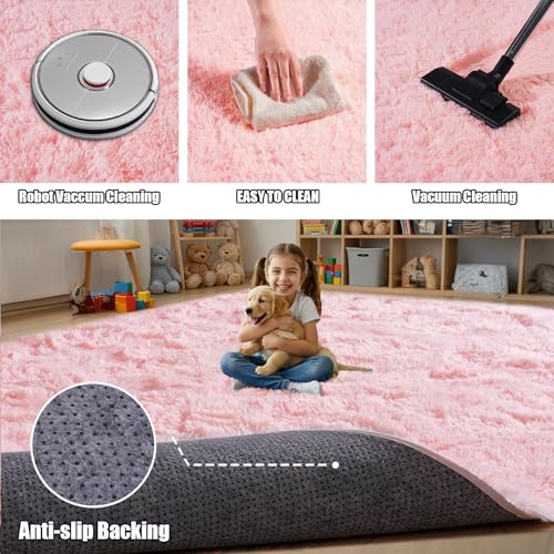 Extra Large Fluffy Area Rug for Bedroom Living Room