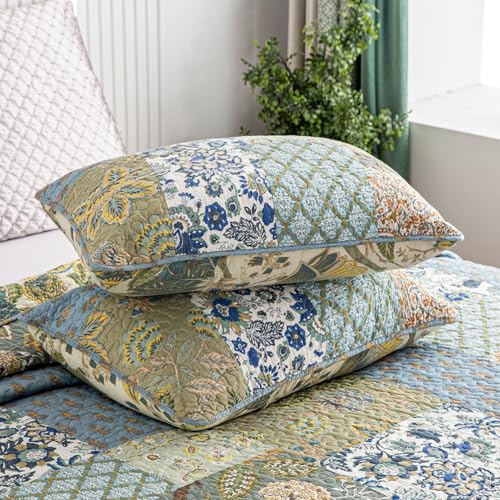 Oversized King Bedspreads Patchwork Quilt Set