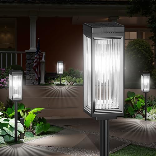 Solar Pathway Lights Outdoor (12 Count)