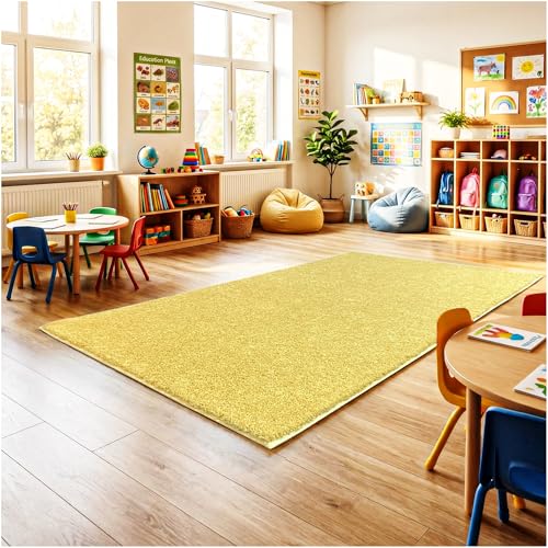 Soft & Colorful 11' x 11' Kids Classroom Area Rug