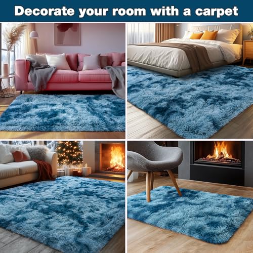 Rzutan Extra Large Rugs for Living Room 9x12