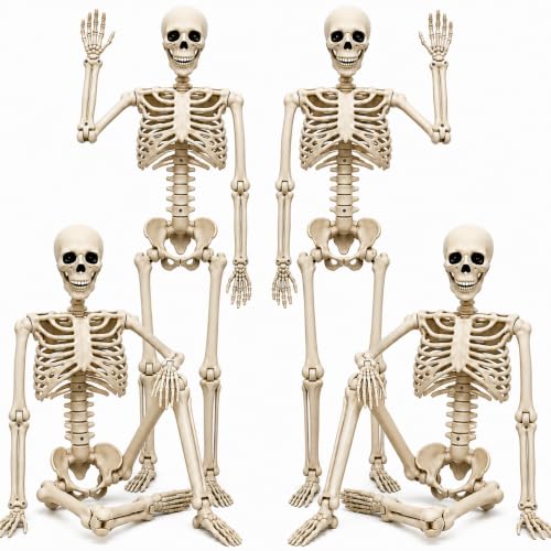 4 Pack 36" Halloween Skeleton