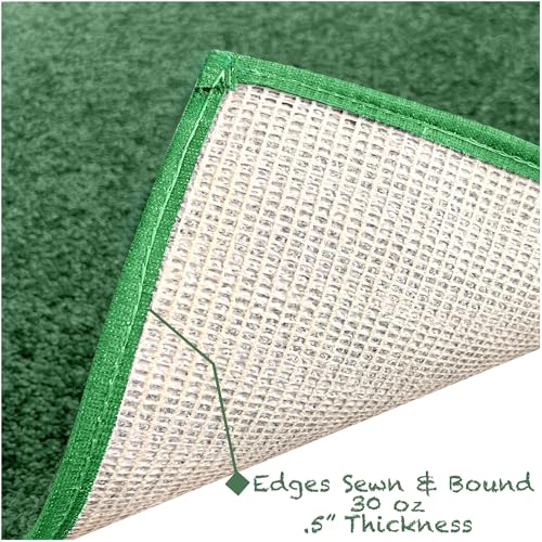 Soft & Colorful 7' Round Kids Classroom Area Rug
