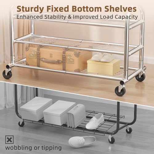 Heavy Duty Clothes Rack Load 688 LBS