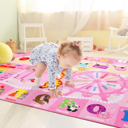 BENRON 4x6 Playroom Rug Washable