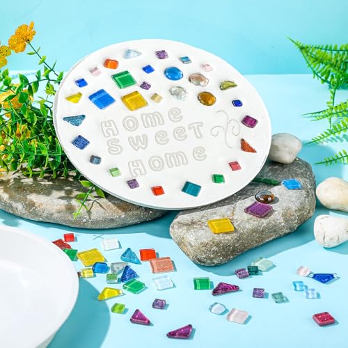 3 Set 13 in 11 in 10 in Stepping Cement Stones Kit for Kid DIY Craft (5 Count)
