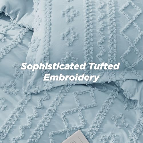 Tufted Boho Comforter Set Full Size