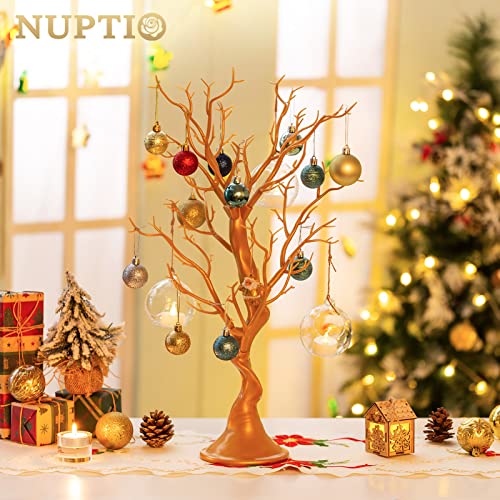 Gold Christmas Tree (2 Count)