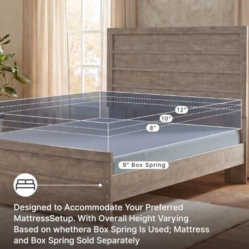 Culverbach Farmhouse Full Panel Bed Frame