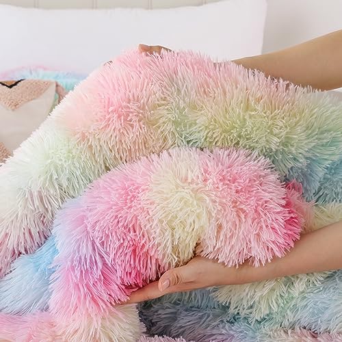 Fluffy King Size Comforter Set