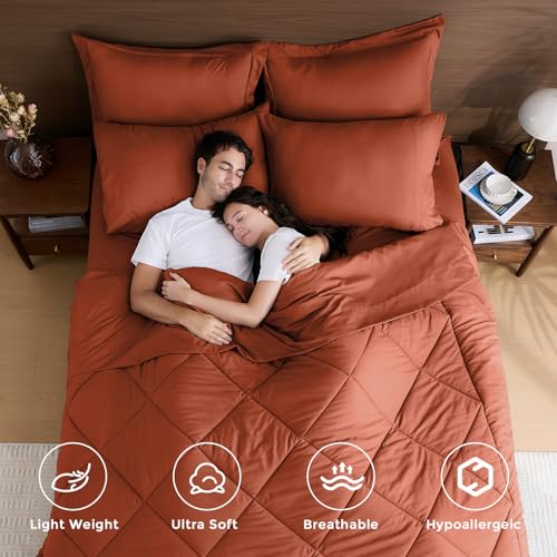 7 Piece Queen Comforter Set