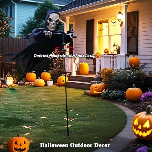 Outdoor Halloween Skeleton Decorations