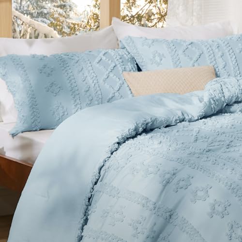 Tufted Boho Comforter Set Full Size