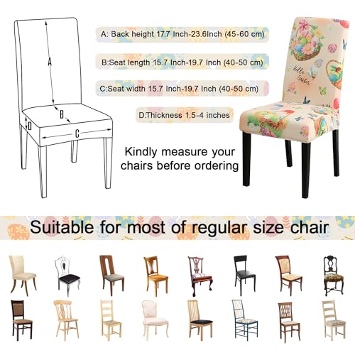 Summer Chair Covers Set of 4