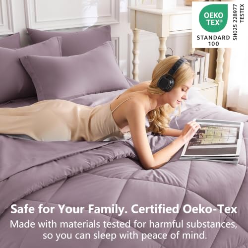 Full Size Comforter Sets Dusty Purple