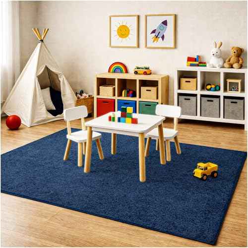 Soft & Colorful 5' x 7' Kids Classroom Area Rug (35 Sq Ft)