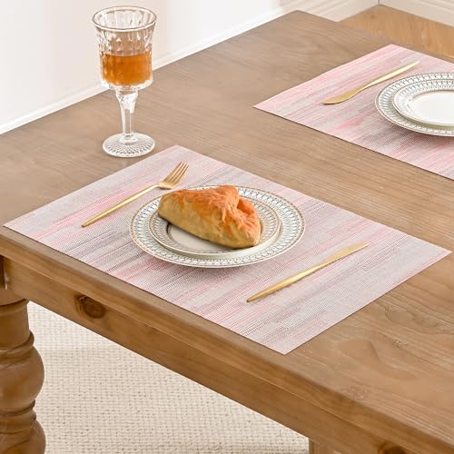 Misty Rose Placemats Set of 8 (8 Count)