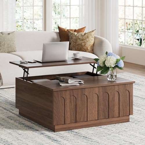 31.5" Lift Top Coffee Table with Storage