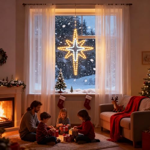 43'' Christmas Bethlehem Star Outdoor Light Decor