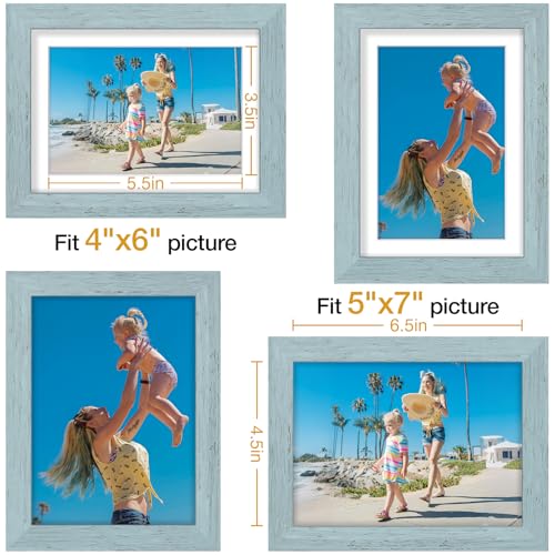 5x7 Picture Frames Set of 9 (9 Count)