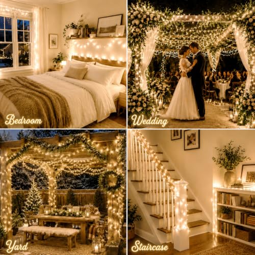 Clear Christmas Lights Set (26 Foot)