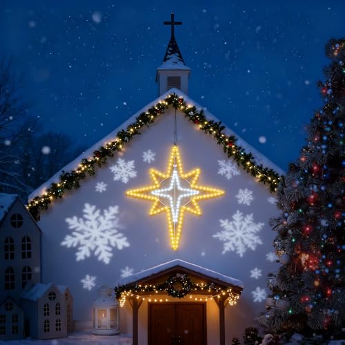 43'' Christmas Bethlehem Star Outdoor Light Decor
