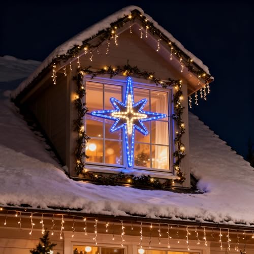 36'' Christmas Bethlehem Star Outdoor Light Decor