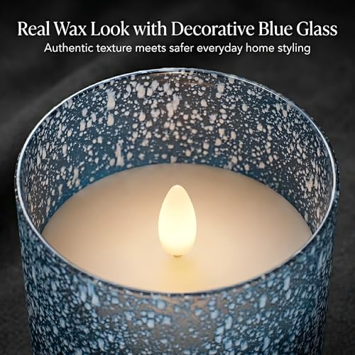 Blue Candles Battery Operated (3 Count)
